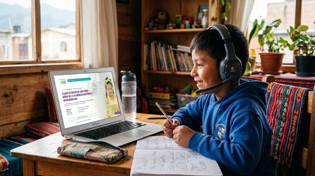 Clases de inglés para niños en línea Guatemala Guía completa 2026